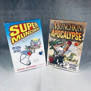 Munchkin Apocalypse , Super Munchkin and Super Munchkin 2 - The Narrow S Cape